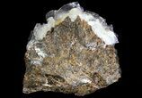 Cubic Fluorite Crystals on Sphalerite - Elmwood Mine #71939-3